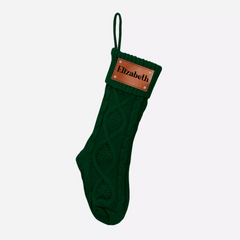 2024 Knitted Christmas Stockings - Name Customized Christmas Stockings - Christmas Family Gifts - OLESA