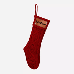 2024 Knitted Christmas Stockings - Name Customized Christmas Stockings - Christmas Family Gifts - OLESA