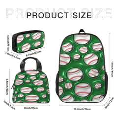 3D Sports Style Backpack - A Great Gift For Your Child For The School Season - OLESA