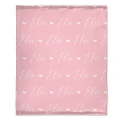 Personalized Name Customized Blanket | Multi Color Gift for Newborns, Children, and Families