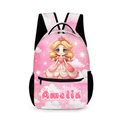 Adorable Fruit Princess Customized Backpack - Personalized Name - Gifts for Girls - OLESA