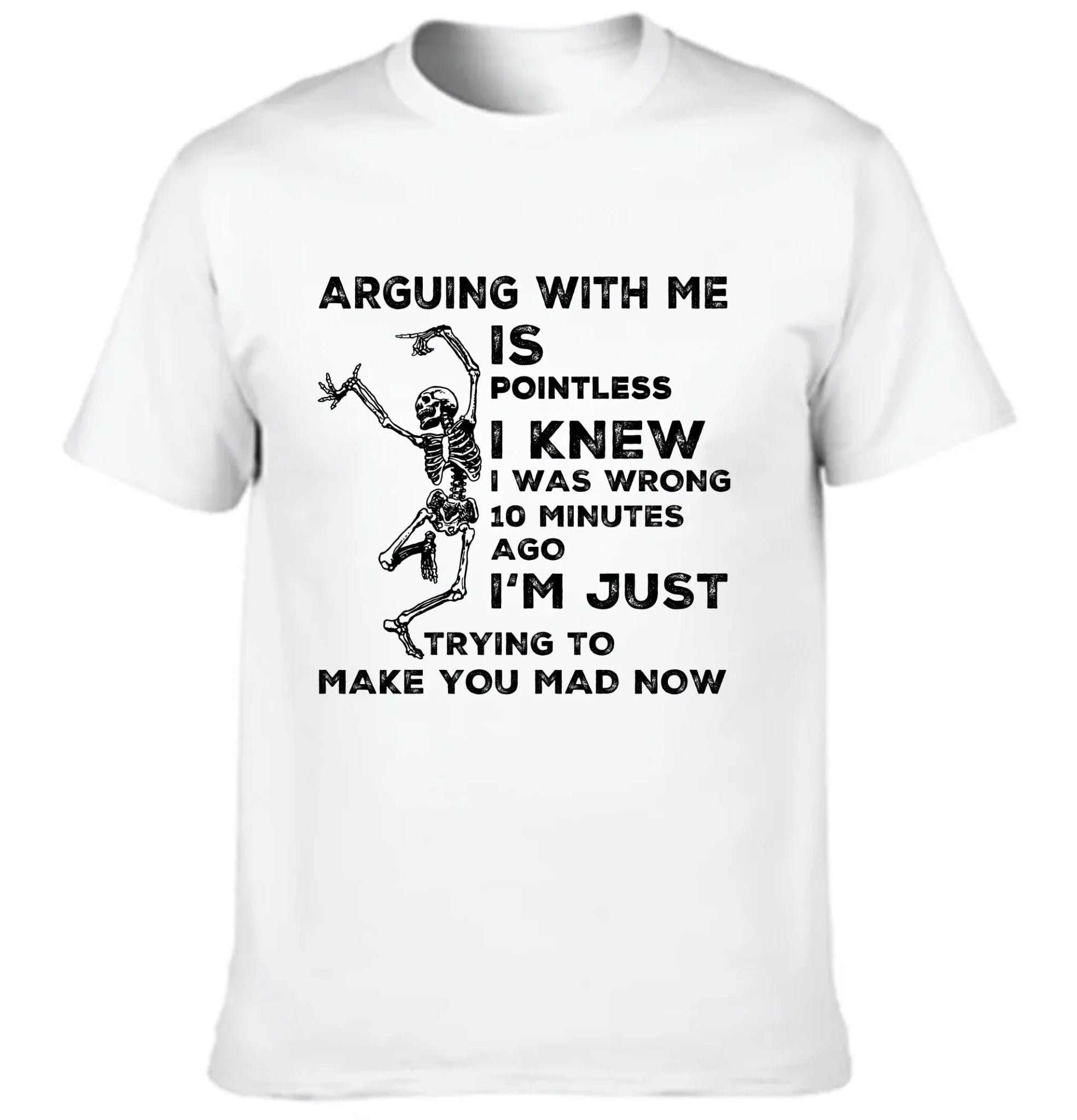 ARGUING WITH ME - Interesting Quote Clothing - OLESA