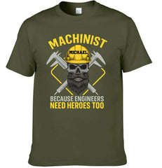 As Engineers As Heroes - Personalized Name Clothing - A wonderful gift for engineers - OLESA