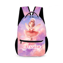 Ballet Dance Girl Fantasy Personalized Name Custom Backpack - Personalized Opening Season Gifts for Girls - OLESA
