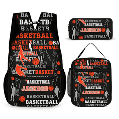 🏀Basketball - themed Custom Backpack - Personalized Name - Gifts For Basketball Lovers - OLESA