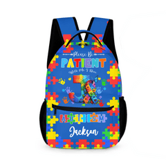 Be Kind To Me - Personalized Autism Awareness Backpack - OLESA