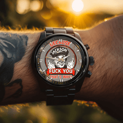 Because F*ck You That's Why - Interesting Quote Hand Watch - OLESA