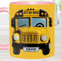 Best Bus Driver - Personalized Name Mug - OLESA