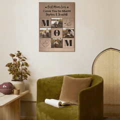 Best Parent Ever - Personalized Family Photo Wall Decorations - Gift for Mom,Dad,Family - OLESA