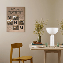 Best Parent Ever - Personalized Family Photo Wall Decorations - Gift for Mom,Dad,Family - OLESA