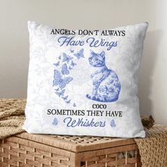 Cat Toile De Jouy Style | Memorial Gift - Personalized Pillow - OLESA
