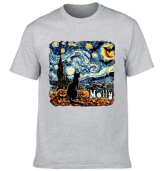 Cat's Night Wonders - Personalized Clothes - Lovely Gift For Cat Lovers - OLESA