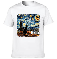 Cat's Night Wonders - Personalized Clothes - Lovely Gift For Cat Lovers - OLESA