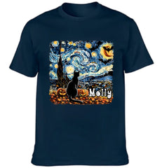 Cat's Night Wonders - Personalized Clothes - Lovely Gift For Cat Lovers - OLESA