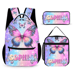 Cherished Butterfly Customized Backpack - Go - to - school Season Gift - OLESA