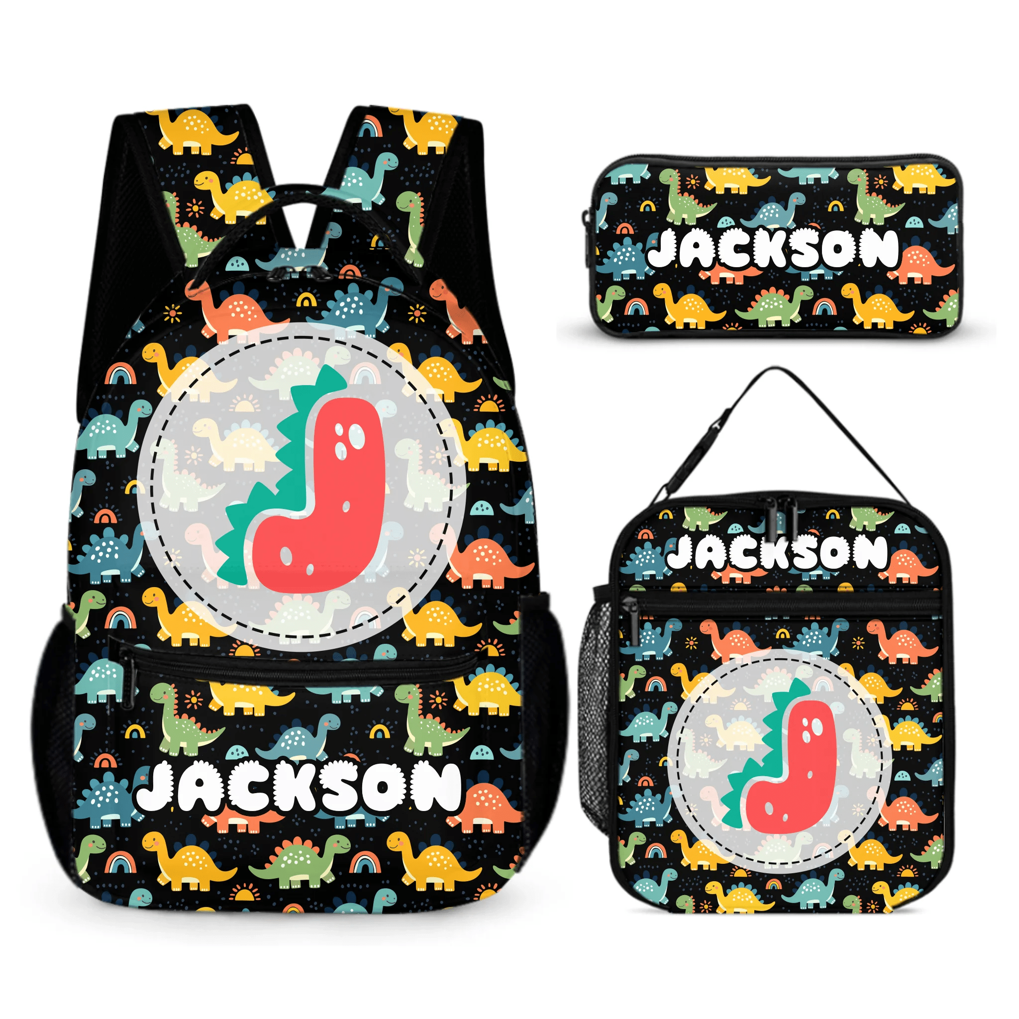 Children's Style Multi - element Customized Backpack - Personalized Name - School Season Gift - OLESA