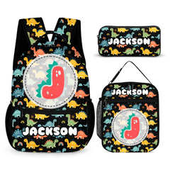 Children's Style Multi - element Customized Backpack - Personalized Name - School Season Gift - OLESA