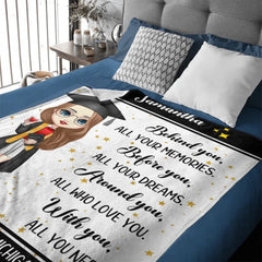 Class of 2024 Graduation Custom Blanket-Graduation Gift - OLESA