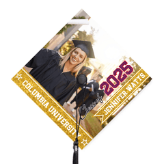 Class Of 2025 - Personalized Cap Topper, Graduation Gift, Grad Cap 2025 - OLESA