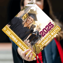 Class Of 2025 - Personalized Cap Topper, Graduation Gift, Grad Cap 2025 - OLESA