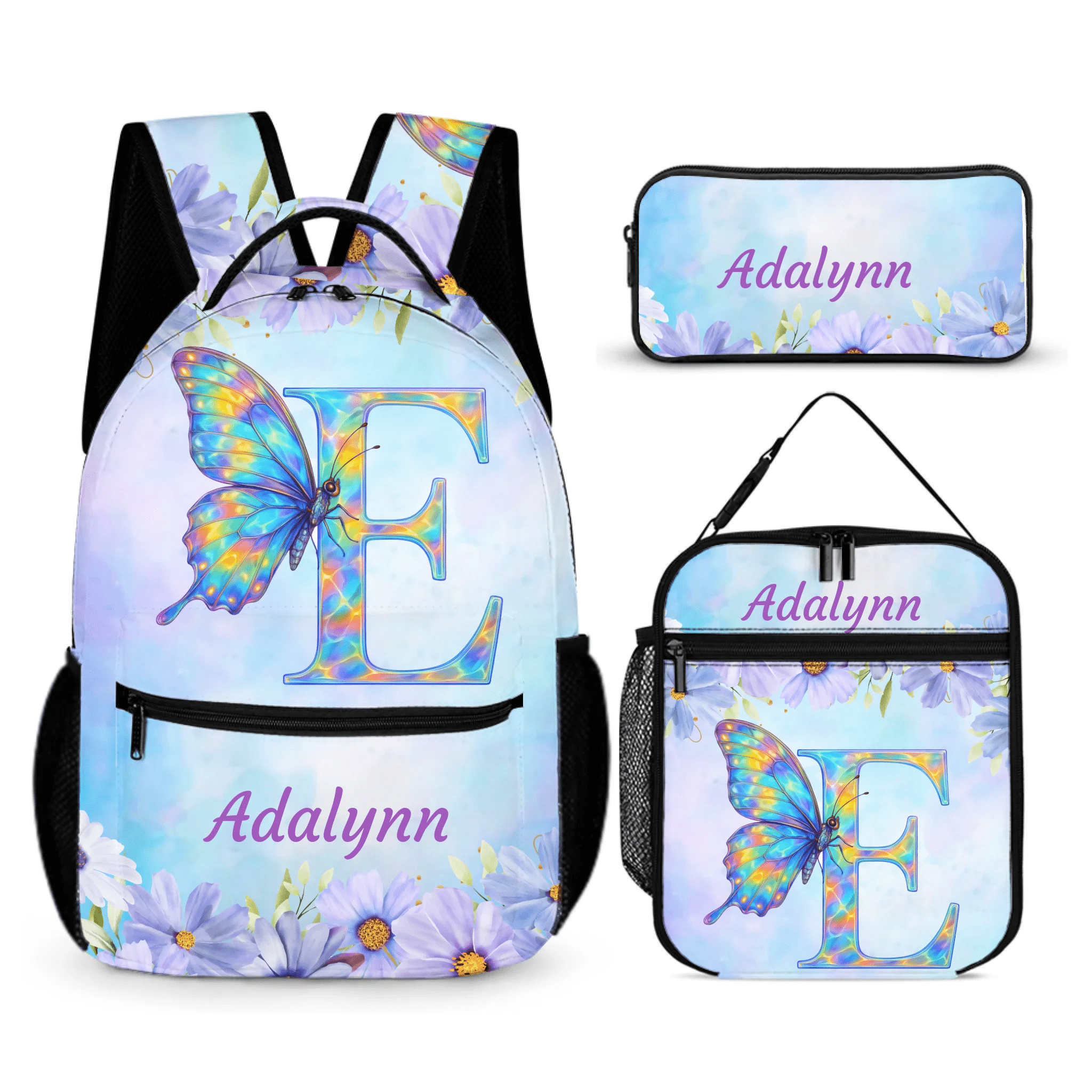 Colorful Butterfly Girl'S School Bag - The Perfect Gift For Your Daughter Or Granddaughter During The School Season! - OLESA
