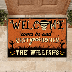 Come in for a break - Halloween Personalized Decorative Cushion - OLESA