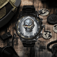 💀Cool Skull - Personalized Skull Watch - OLESA