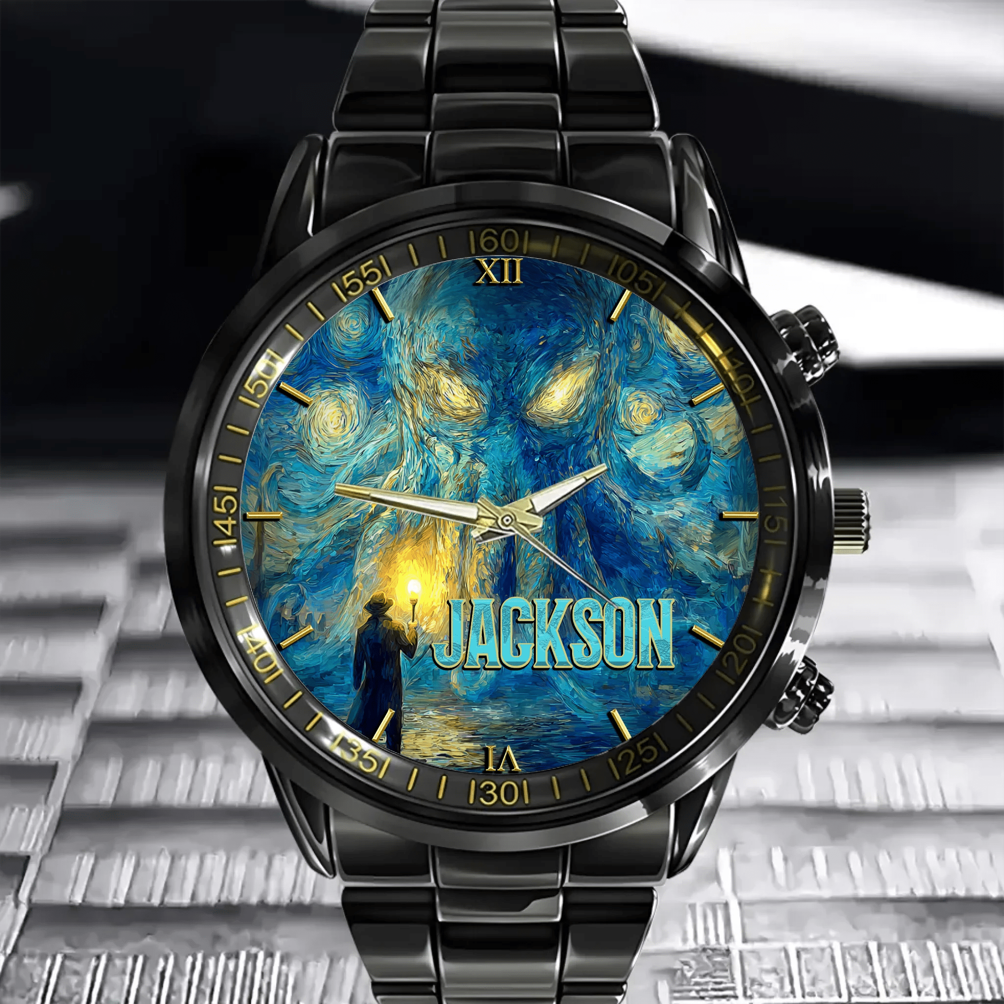 Cthulhu Mythology Custom Watch - Personalized Name - OLESA