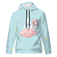 Custom Animal Letter Hoodie - Personalized Initial Hoodie - Kids' Gift - OLESA