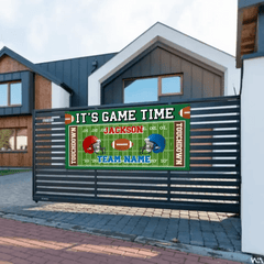 Custom Football Competition Banner - Personalized Football Banner - Gift For The Party,Sports Enthusiasts - OLESA