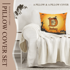 Custom Initial & Name Pillow – Personalized Letter Cushion with Name – Gift for Kids, Girls & Boys - OLESA