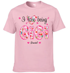 Custom - made Clothing to Express Love - Clothes with Personalized Nicknames and Names Full of Love - Gift For Family,Mom,Grandma,Friend,BFF - OLESA