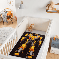 Custom Robot Blanket - Personalized Transformer Style Throw - Gift for Kids Boys Girls - OLESA