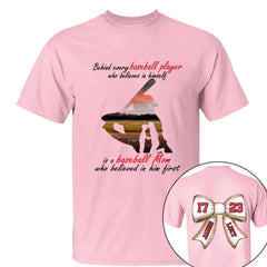 Customed Baseball T-Shirt - Personalised Baseball Themed Apparel with Themes,Numbers and Names - Gifts for Family,Children,Baseball Lovers - OLESA