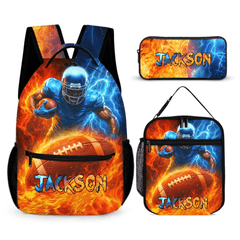 Customizable Athlete Backpack - Personalized Name - Ball Games - OLESA