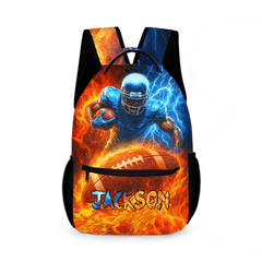 Customizable Athlete Backpack - Personalized Name - Ball Games - OLESA