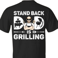 Customized Barbecue - themed Clothing - Personalized Character Images and Name - Unique Gift For Dad - OLESA
