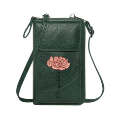 Customized Birthday Flower Crossbody Bag - Personalized Birthday Flower - Excellent Gift Choice - OLESA