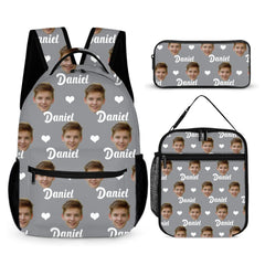 Customized Boys Backpacks Personalized with Face Prints - OLESA