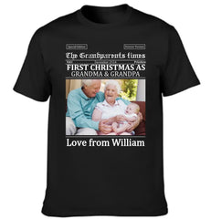 Customized Christmas Apparel - Personalized Nickname and Photo Christmas Memorial Costumes - A Gift For Family,Grandparents,Parents - OLESA