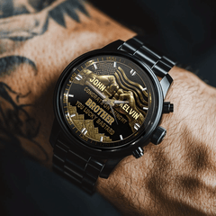 Customized Congrat On Being My Brother Watch - Personalized Name And Title - Gift For Families, Friends - OLESA