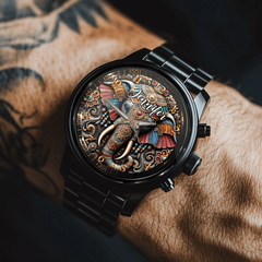 Customized Elephant Watch - Personalized Name - OLESA
