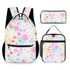 Customized Flower Backpack With Personalized Names - Gifts For Little Girls In The School Season - OLESA
