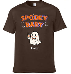Customized Ghost Baby Halloween Costume - Personalized Quote And Names - Halloween Gifts - OLESA