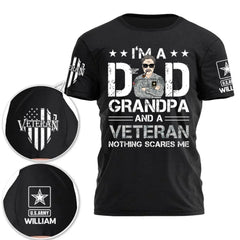 Customized Gifts for Veterans - Personalized Military Personnel Images and Different Military Branches - A Gift for Dad,Grandpa,Veterans - OLESA