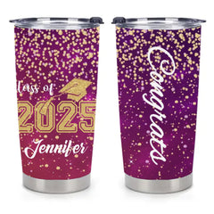 Customized Graduation Gifts - Personalized Name Graduation Commemorative Thermos Gift - A Gift For Children,Grandchildren,Graduates - OLESA