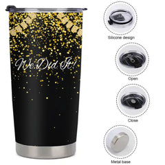 Customized Graduation Gifts - Personalized Name,School Name Graduation Celebration Themed Thermoses - A Gift For Children,Grandchildren,Graduates - OLESA