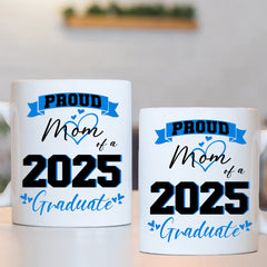 Customized Graduation Themed Mug - Personalized Name and Year Graduation Season Mug - A Gift For Family,Graduate Parents - OLESA