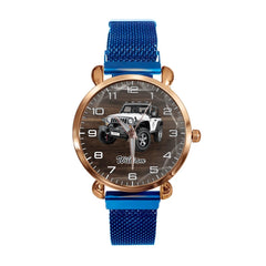 Customized Jeep - themed Watch - Personalized Photo Jeep Watche - A Gift For Friend,Family,Jeep Lover - OLESA