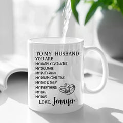 Customized Mugs to Express Love - Personalized Nickname and Name Love Letter Mug - A Gift For Girlfriend,Boyfriend,Wife,Husband - OLESA